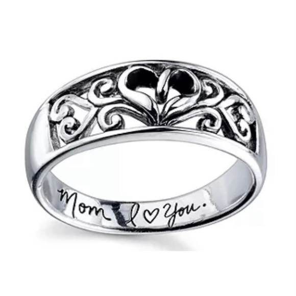 Footnotes Jewelry - MOM ring by FOOTNOTES | Premium Sterling Silver in box